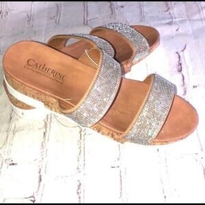 Catherine Womens Malandrino Sandals Size 8.5